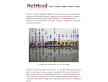 Tablet Screenshot of nethood.org